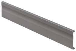 Moovit Front Panel, aluminum, metallic gray, 95mm x 1088mm