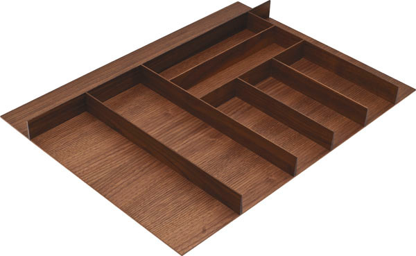 Fineline Cutlery Insert, walnut, 702 x 424 x 49mm