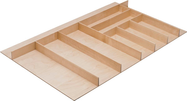 Fineline Cutlery Insert, birch,853 x 424 x 49mm