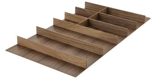 Fineline Cutlery Insert, walnut, 338 x 424 x 49mm