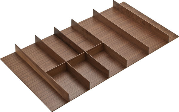Fineline Cutlery Insert, walnut, 796 x 424 x 49mm