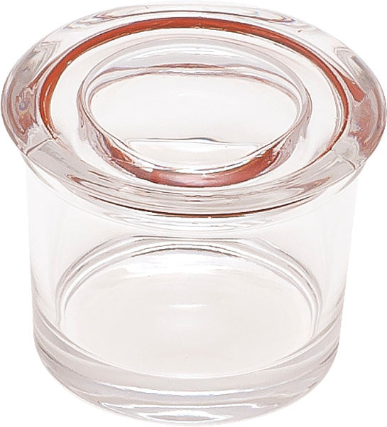 Fineline Container Set, glass, with glass lids (6 pieces)