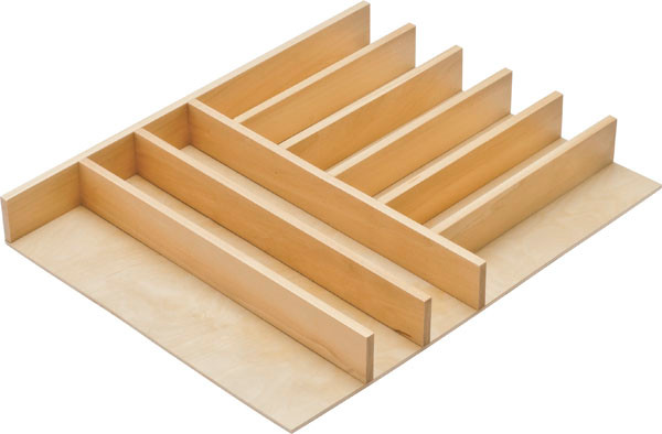 Cutlery Insert, maple, 19.5" x 15.25" x 2.25"