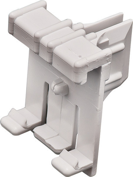 Grass Pendaflex Lateral File Clip, plastic, white