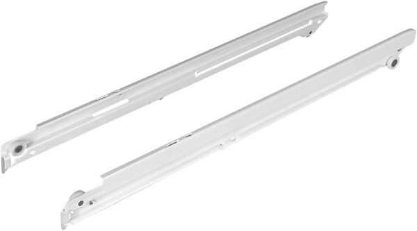 Grass Zargen 6200 Full Extension Drawer Member, steel, white, 470mm