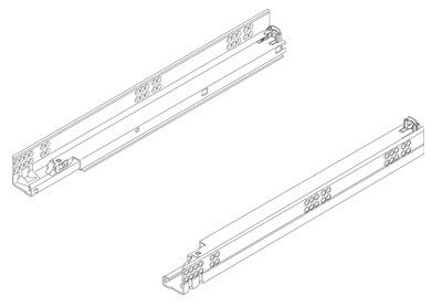Tandem Plus 562H Drawer Runners For Face Frame, 15" Drawer