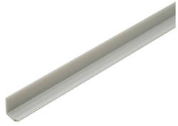 Cover For Aluminum Profile, plastic, gray, 2.5 meters