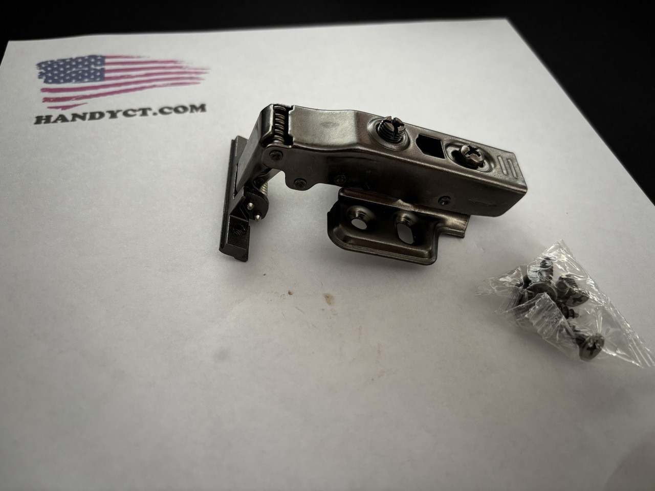 H-Series For Aluminum Frame, Choose Overlay Soft Closing Hinge with Plate      788/3.1z