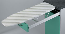 Ironing Board Ironfix, built-in, white
