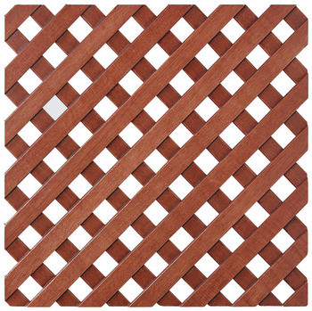 Handyct Unfinished MDF Lattice Grill, 45° Angle; choose sizes 574.93.100 Choose Staives size and gap