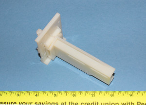 Adjustable Rear Socket Left for Salice 218 Epoxy Slide w/ 10mm pegs, Pkg of 25