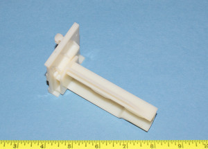 Adjustable Rear Socket Right for Salice 218 Epoxy Slide w/ 10mm pegs, Pkg of 100