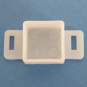 Center Mount Rear Socket 1" X 1" X 9/16", Bag of 2