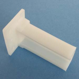 Fixed Rear Socket Right 1" X 7/16" X 2-3/8", Pkg of 100