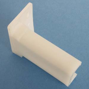 Fixed Self Closing Rear Socket Left 1" X 7/16" X 2-3/8", Pkg of 50