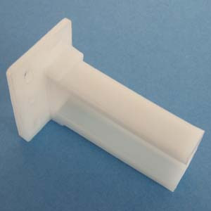 Fixed Self Closing Rear Socket Right 1" X 7/16" X 2-3/8"