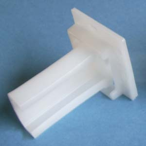 Adjustable Self Closing Rear Socket Left 1" X 7/16" X 2-3/8", Pkg of 250