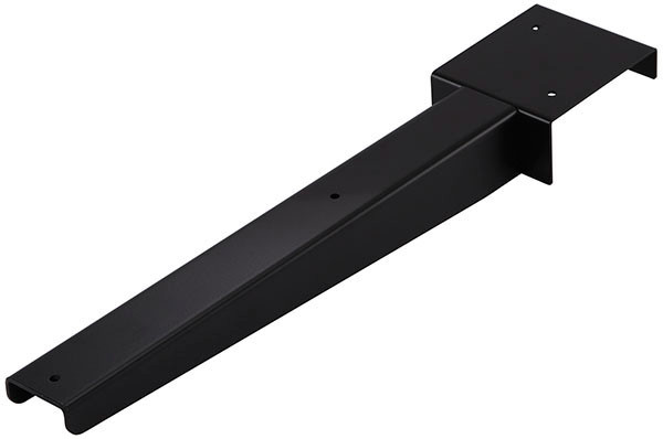 ATS Center Support, steel, black, 400mm