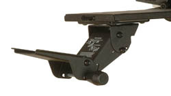 Keyboard Arm, 6733M16, steel, black, 425mm