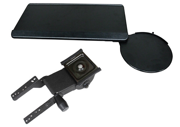 Keyboard Combo 7431CV1706, 7431 arm, 6531D tray with mouse, steel, black, 813mm