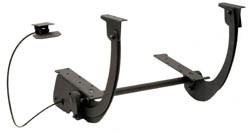 Keyboard Arm, 7080D2700, steel, black, 27"