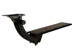 Keyboard Arm, 8454D21, steel, black, 552mm