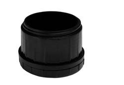 E-Leg Leveler, adjustable, plastic, black, 60mm