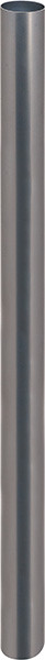 Tube Components, steel, silver aluminum, 60mm x 1425mm