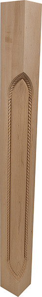 Corner Post, Americana, maple, 34 1/2" length