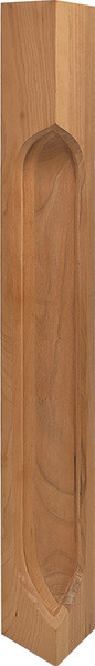 Corner Post, Arcadian, cherry, 34 1/2" length
