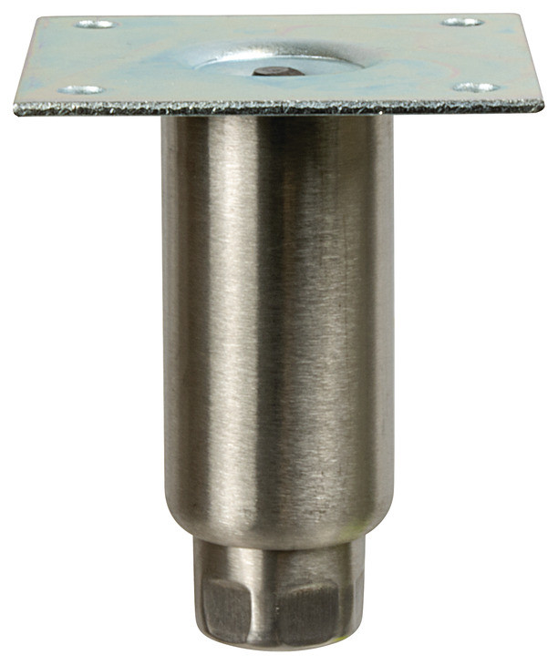 Equipment Feet, Round for Industrial Equipment, 102 mm (4") ADJASTABLE 1.5"