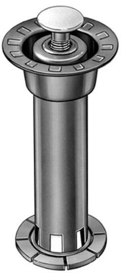Cabinet Leveler, steel, zinc-plated, 150mm-170mm