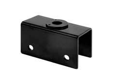 U-Bracket, steel, black, inside dimension 26mm, 1/4-20