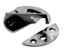 Swivel Bolt, steel, zinc-plated, 48mm