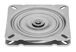Turntable, 360 degree, 50 kilogram, steel, unfinished, 160mm