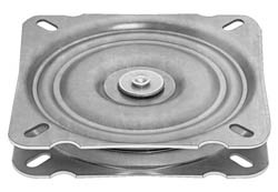 Turntable, 360 degree, 100 kilogram, steel, unfinished, 170mm