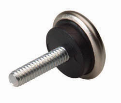 Base Leveler, steel, zinc-plated, 1/4-20 x 25mm