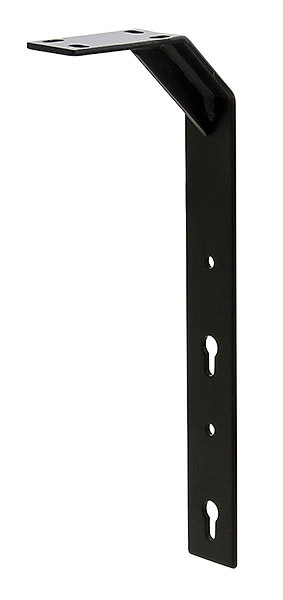 Modesty Panel Bracket, steel, black