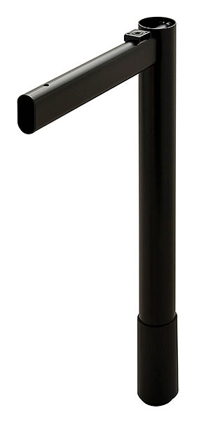 IDEA Leg, steel, black, 362mm