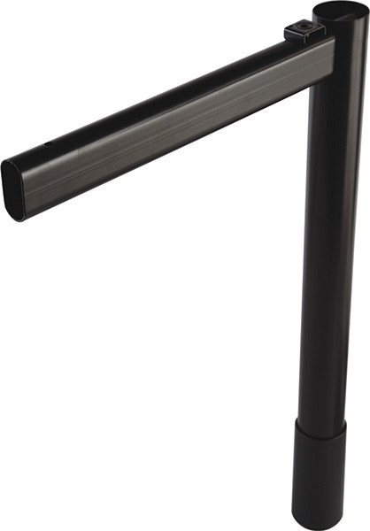 IDEA Leg, steel, black, 470mm