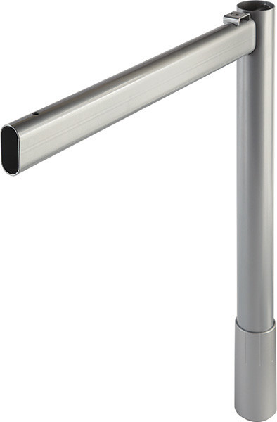 IDEA Leg, steel, silver aluminum, 578mm