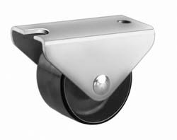 Coalbox Caster, steel, zinc-plated, 50 kilogram, 45mm