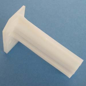 Fixed Self Closing Rear Socket Left 7/8" X 3/8" X 3", Pkg of 500