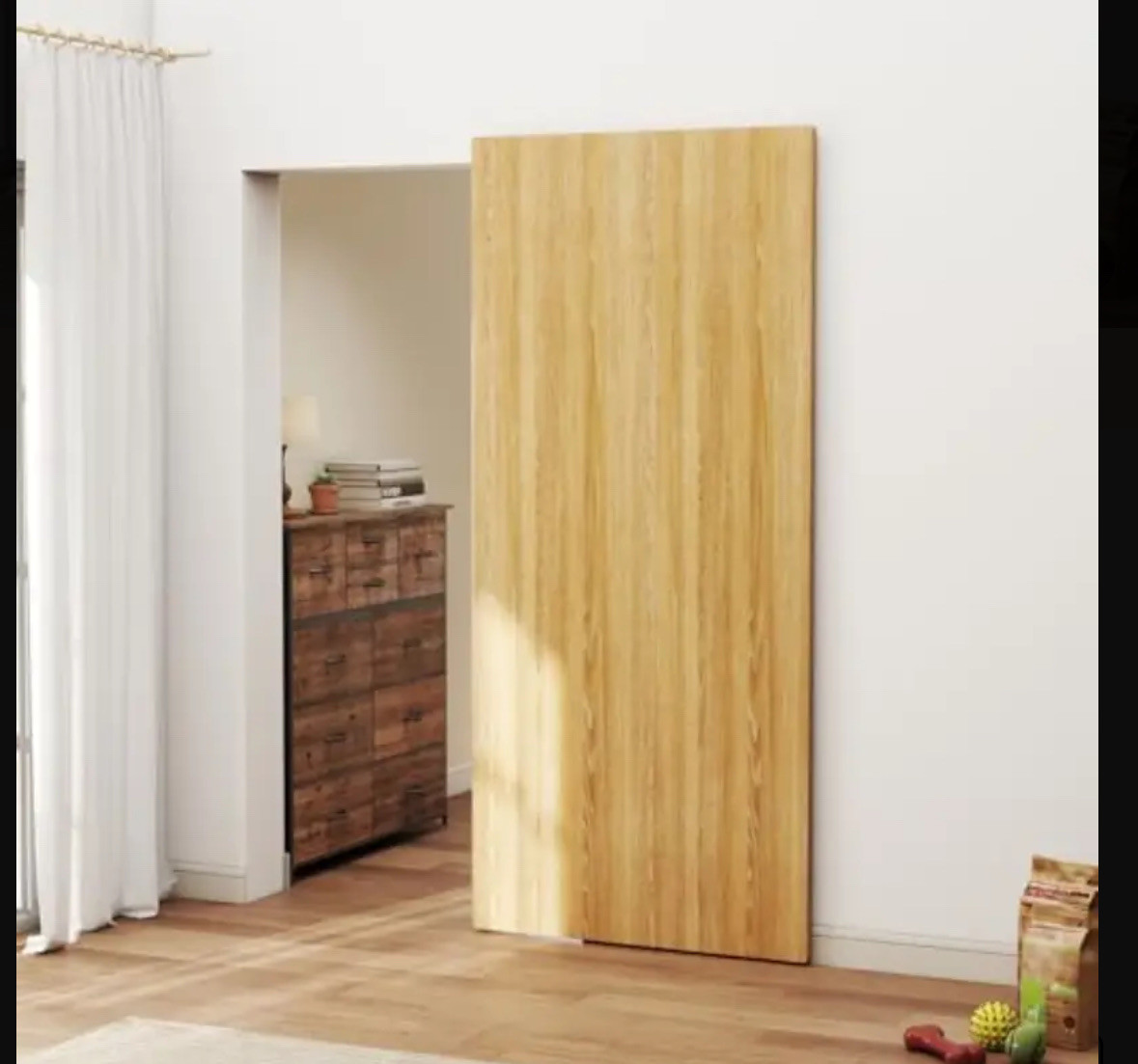 Hidden sliding door hardware 48” Long