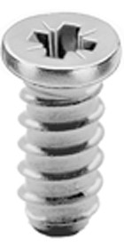 System Screw, For Premounting On Hinge Plates, #6 X 14.5Mm, SteelV1000/5000