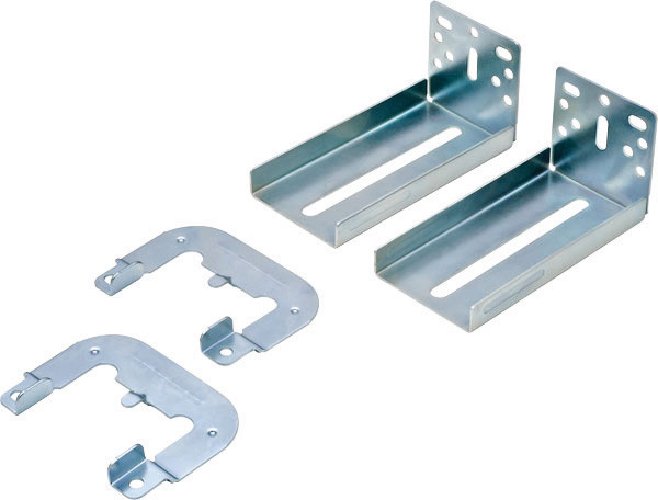 Face Frame Bracket Conversion Complete Kit, for Accuride 3832 and 3834 Slides Both front & rear brackets, model 4180-0322-XE slides , steel, zinc-plated 6851/41800322/6.6z