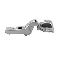 Clip 100D Hinge Full-Cranked, Free Swing, Screw-On