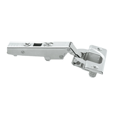 Clip Top 110D Hinge, Straight-Arm, Free Swing, Press-In