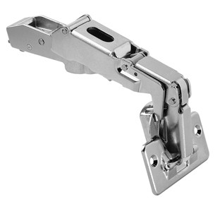 Clip Top 170D Hinge, Straight-Arm, Free Swing, Screw-On