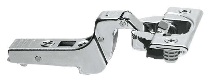Clip Top Blumotion 95D Thick Door Hinge, Full-Cranked, Self Closing, Press-In